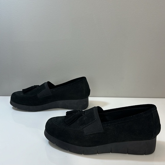 Cordani Alias Black Suede Loafers Size 37(6.5-7) - Picture 3 of 15